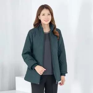 엄마옷 모슬린 엄마옷 점퍼 패딩 4온스 하프 609HJK239 중년여성/50대/60대/70대/빅사이즈/할머니옷/마담