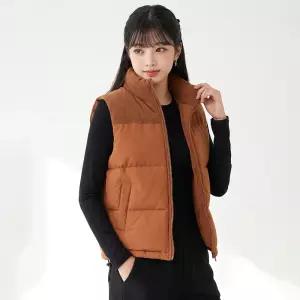 여성용 패딩조끼 겨울 방한 보온 베스트 데일리 아우터