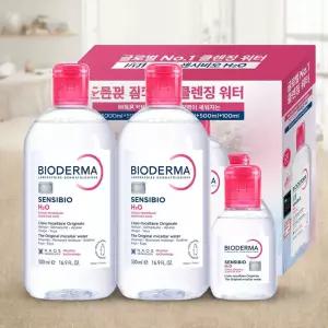 바이오더마 센시비오 H2O 클렌징워터 500ml 2개