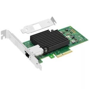인텔 X550-T1 10G PCI-E X4 랜카드 싱글포트 RJ45 서버 네트워크 어댑터