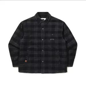 코닥어패럴 브라우니 컬러블록 코듀로이 패딩 셔켓 BLACK K6423LPJ92BLK
