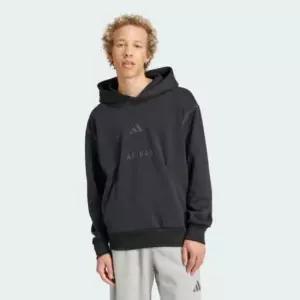 아디다스 후드티 OQJ JJ3665 ALL SZN 플리스 그래픽 후디