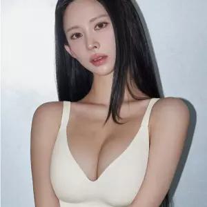 게스언더웨어 서포트 메쉬업 심리스 브라 팬티 세트
