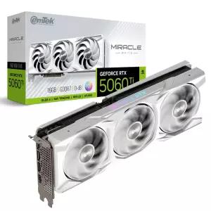 HIT 이엠텍 지포스 RTX 5060 Ti MIRACLE WHITE D7 16GB