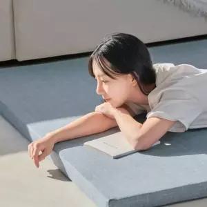 토퍼 침대 매트 접이식 3단 수면 바닥 매트리스