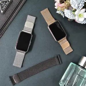 별다섯갤럭시핏3메탈스트랩밀레니즈루프밴드핏3R390호환