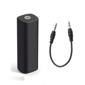 QXNY 스피커 라인 3.5mm Aux 오디오 노이즈 필터 그라운드 루프 아이솔레이터 제거 장치(자동차 스테레오