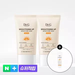 [듀오] 닥터지 브라이트닝 업 모이스처 선 50mL X2개 촉촉 톤업 선크림(SPF50+ PA++++)