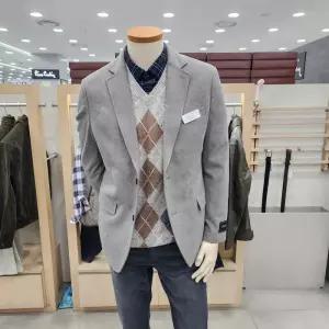 [올젠]FW 헤링본 조직감 스트레치 자켓/편한 착장/가벼운 원단 ZOF4KG1312_SC