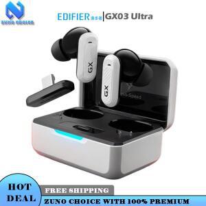 EDIFIER HECATE GX03 울트라 블루투스 헤드폰 2.4G 트루 무선 TWS 인이어 게이밍 이어버드 ANC ENC 노이즈