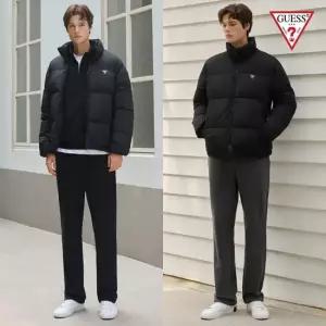 게스 26FW 에센셜 패딩자켓 풀셋업 남성용
