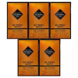 그레인온 골드 파로효소 캡슐레이션 1.8g x 30포 5개