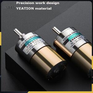 12V 24V 10W DC 기어 모터 37GA520 센터 샤프트 조절 가능 속도 CW 고토크