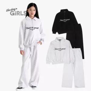 [더데이걸]융기모 카라 반집업 셋업 TGMS25T02 [모다아울렛 남양주점]_GN