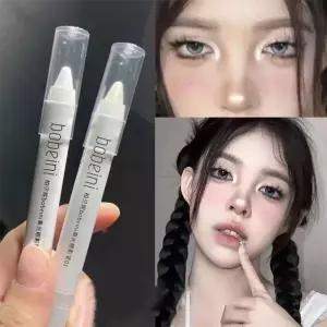 아이 메이크업 하이라이터 펜슬 언더아이 브라이트너 듀얼 엔드 섀도우 스틱 번짐 방지