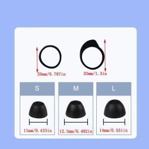 삼성 갤럭시 버드 FE SM-R400N 용 이어팁 이어 후크 소프트 실리콘 유연한 이어 버드 이어 플러그 이어폰