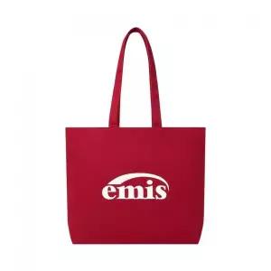 이미스 EMIS LOGO 옥스포드 숄더 버건디