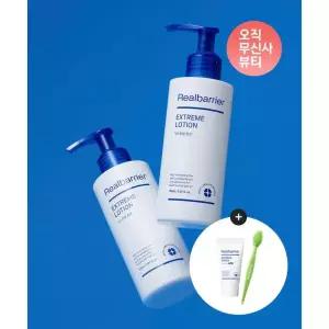 REAL BARRIER 익스트림 로션 150MLX 2개+ 증정 익스트림크림라이트25ML+모공브러쉬 1039400