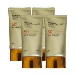 더페이스샵 내추럴 선 에코 파워 롱래스팅 선크림 80ml 4개