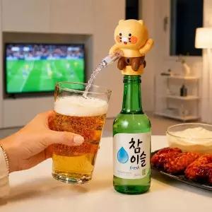 카카오프렌즈 춘식이 에어레이팅 디스펜서 혼술 자동 술 따르는 기계 GST MNS
