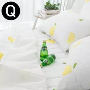 [JHP24Q4V_51AL]여름 간절기 이불 패드세트 퀸 Q 화이트