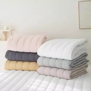 퓨어스킨 부드러운 알러지케어 침대패드 S/Q/K 패밀리 6color