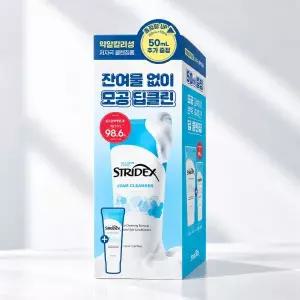 [뽀득촉촉] 스트라이덱스 시카 히알루론산 약알칼리성 클렌징폼 기획(150ml+50ml)