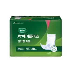 디펜드 에이플러스 일자형 패드 30매x6팩 속기저귀