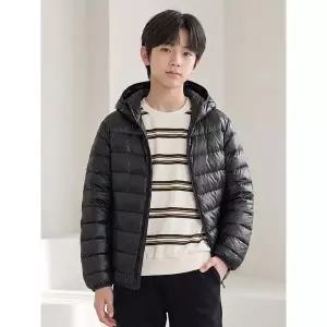 [행텐주니어]행텐틴즈 경량 퀼팅 후드 점퍼_[14590-010-801-41-127]_YS