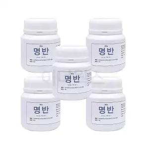 루미나D 명반 백반 180gx5개 분말 원료 염색 공예 매염 재료