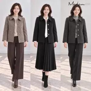 (강력추천) 26FW 마담4060 누빔안감 자켓 1종