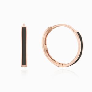 [AK수원점] [로이드] 에폭시 블랙 11mm 원터치 14k 귀걸이 LOFL4059G