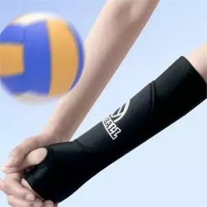배구용 팔꿈치 보호대 스포츠 압박형 훈련용 배구 팔 보호대 아웃도어 핸드볼 통기성 신축성 미끄럼 격렬