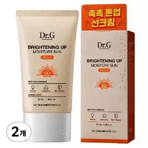 닥터지 브라이트닝 업 모이스처 선 케어크림 SPF50 50ml 2개