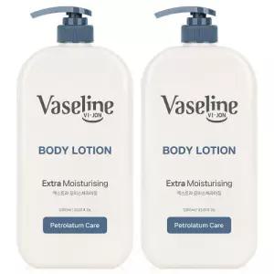 바세린 모이스처라이징 보습 엑스트라 바디로션 1000ml 2개