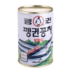 [원하프]꽁치통조림400gx12개/펭귄