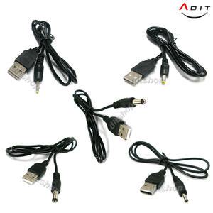 USB 2.5 0.7 5.5 2.1 3.5 1.35mm 아답터잭 충전선 DC전원케이블 연장 연결 코드 전원케이블 전원선