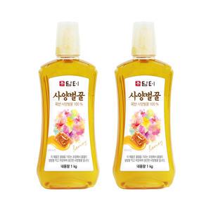 담터 사양벌꿀 1kg+1kg 사양꿀 잡화꿀