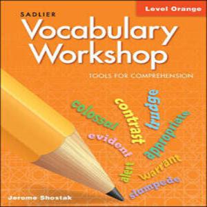 Vocabulary Workshop Tools for Comprehension Orange (G-4) : Student Book (Vocabulary Workshop Tools for Comprehension (2022) )
