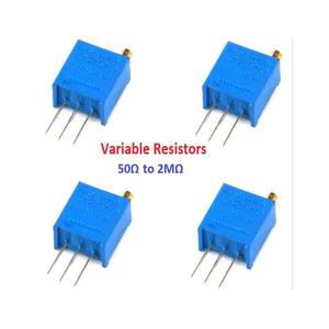 가변저항 3296W 0.5W 멀티턴볼륨 Potentiometer 5개