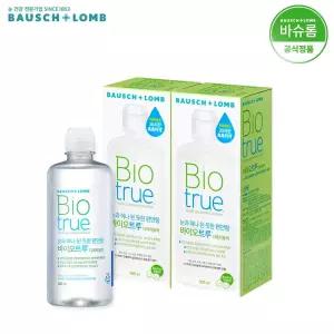 [공식] 바슈롬 바이오트루 렌즈세척액 300ml x2개