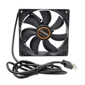 USB쿨링팬 120MM DC5V쿨러 컴퓨터 저소음 소형 냉각펜