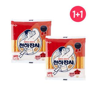 천하장사 오리지날 504g(28gx18개) x 2개 국민간식 소시지 안주 캠핑