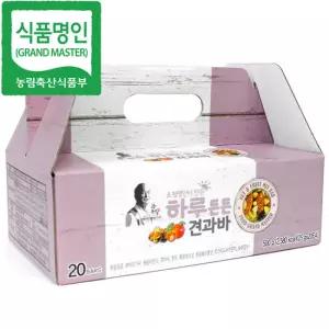두레촌 강봉석조청 하루든든견과바 25gx20개/한과 명절선물세트