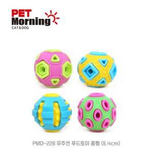 펫모닝 PMD-228 우주선 푸드토이(중형)  (색상랜덤),강아지장난감 캣츠앤독