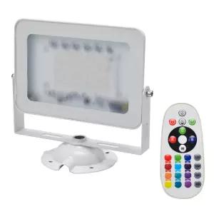 LED RGB 50W 투광기 IP65 리모컨 작동,다양한 색상,다양한 빛 연출,밝기조절