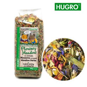 (무료배송) 휴그로 플라워 메도우 450g/대용량/베딩/허브/햄스터/토끼