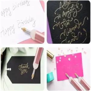 포일펜 캘리그라피 금박펜 포일아트 포일퀼 DIY 미술