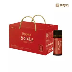 CJ웰케어 [CJ공식] 한뿌리 홍삼대보 10병 1박스