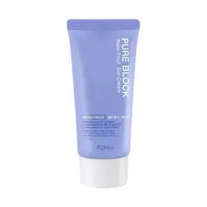 어퓨 퓨어블록 내추럴 워터프루프 선크림 50ml 레포츠